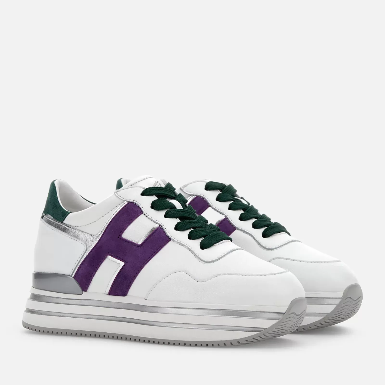 Femme Hogan Plateforme*Sneakers Midi H222