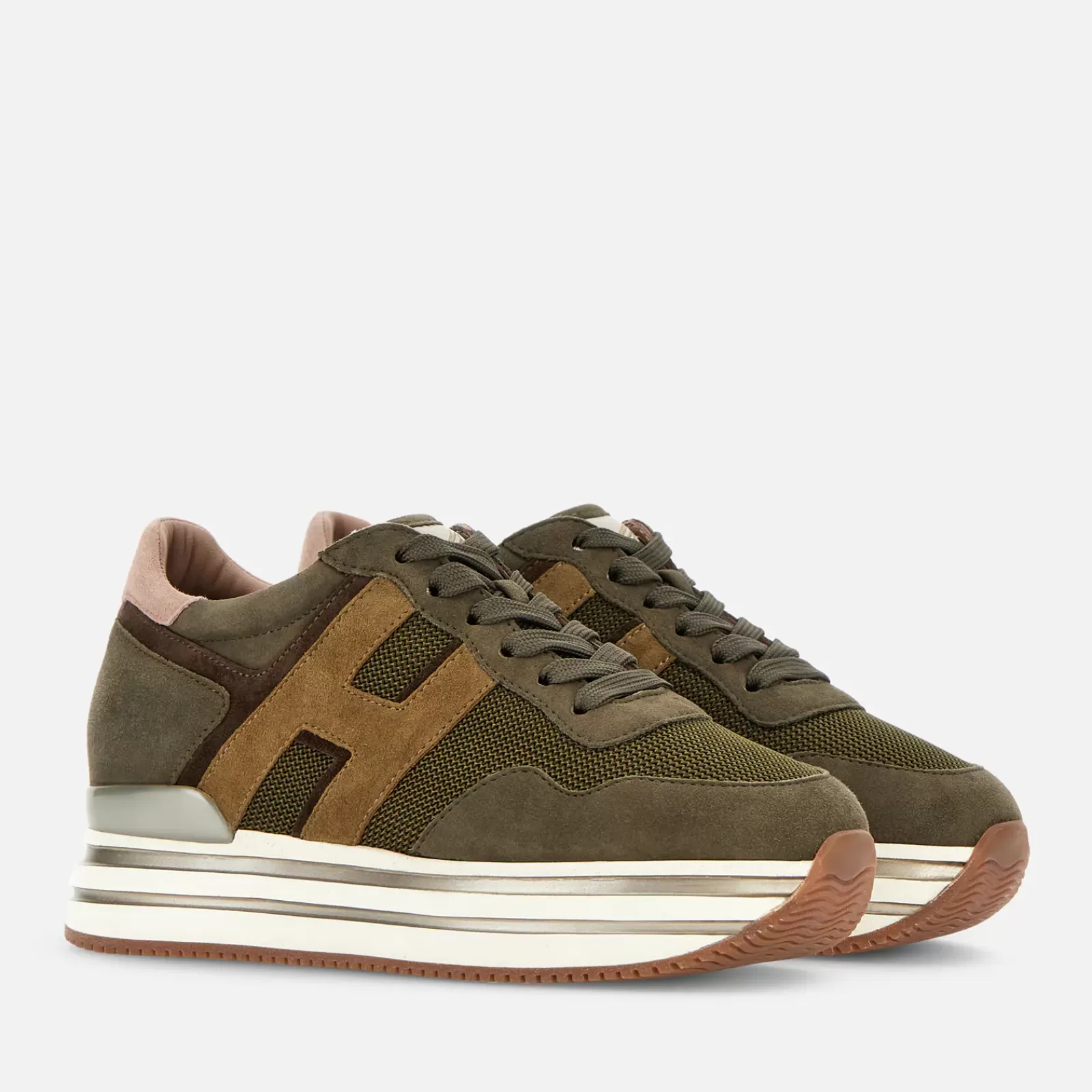 Femme Hogan Plateforme*Sneakers Midi H222